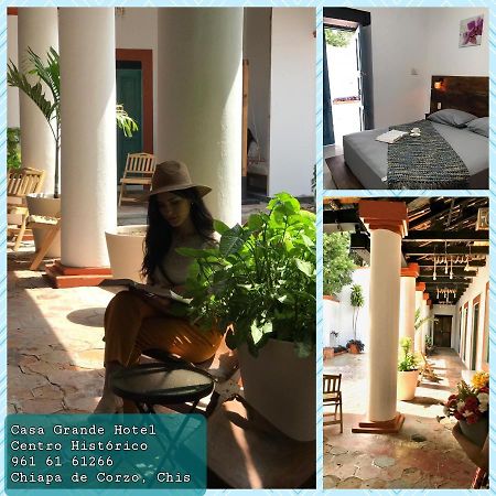 Casa Grande Hotel Centro Historico Chiapa de Corzo Exterior photo